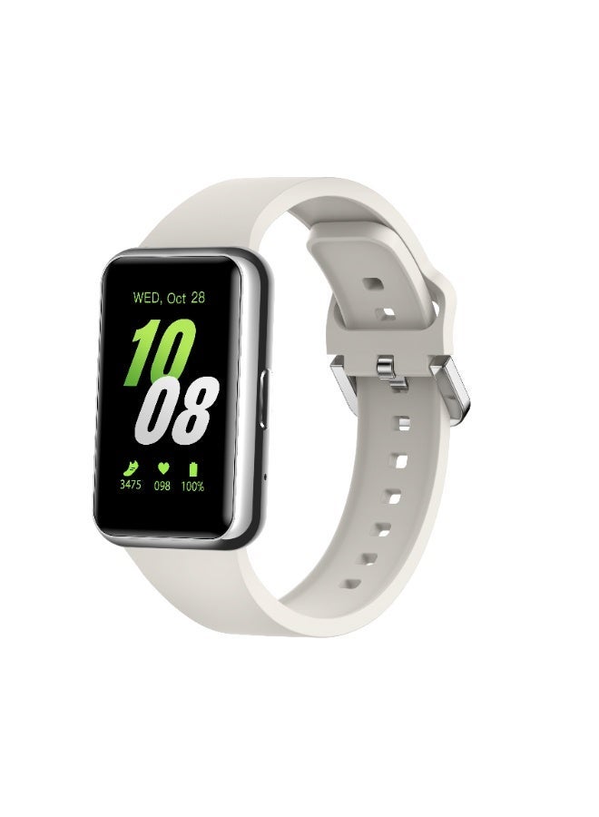 Trytoo Unisex Silver Smart Watch with Bluetooth Calling, 1.57” Full Touch Screen, Health & Fitness Tracker, iOS & Android Compatible